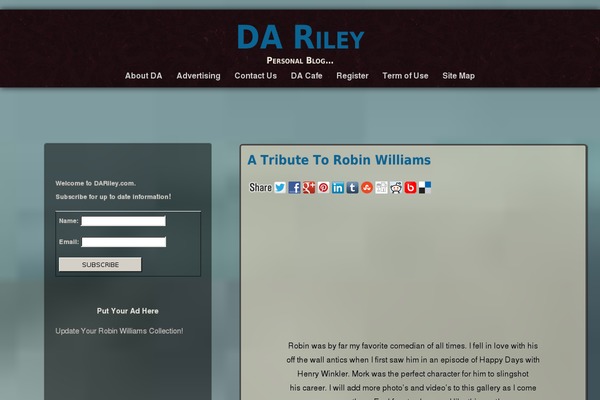 Adventure theme site design template sample