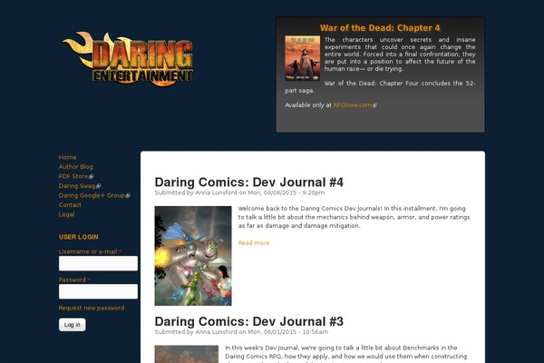 Keilir theme site design template sample