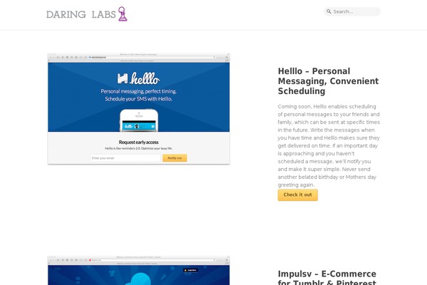 daringlabs.com site used Stacked