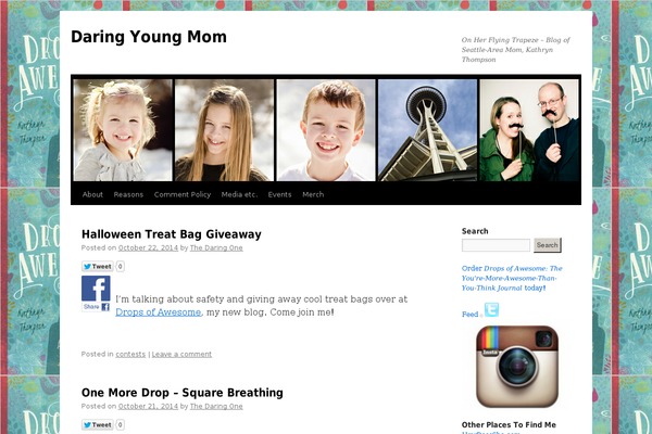 Twenty Ten theme site design template sample