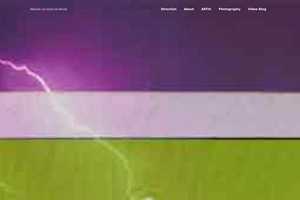 Screenr theme site design template sample