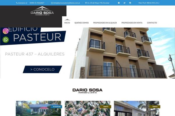 Realtor theme site design template sample