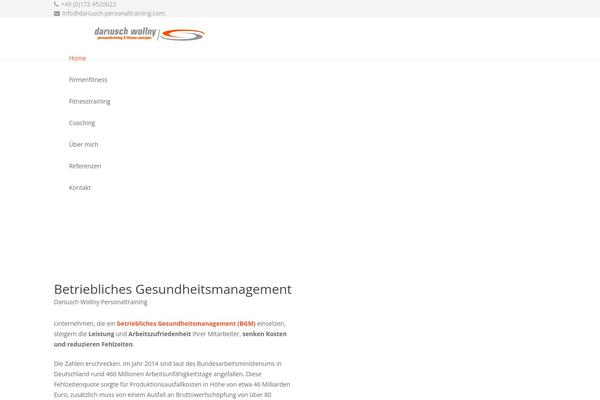 Site using Modern-team-showcase plugin