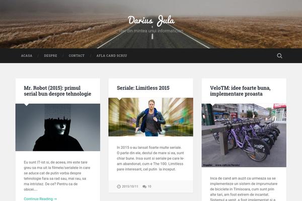 Garfunkel theme site design template sample