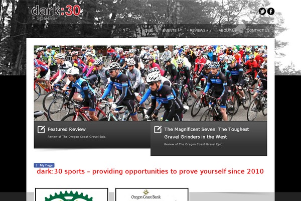 Cold theme site design template sample