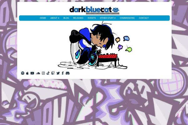 NeoBeat theme site design template sample