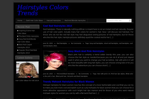 Bluebird theme site design template sample