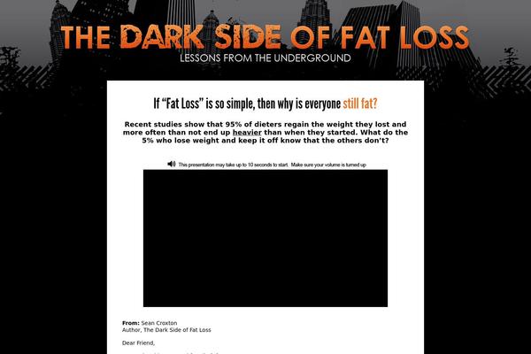 darksideoffatloss.com site used Darkside-wp