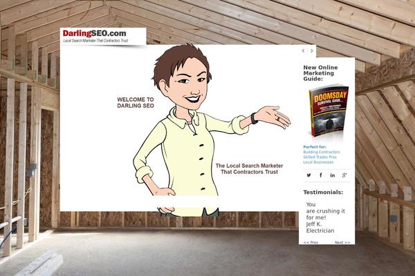 Construct theme site design template sample