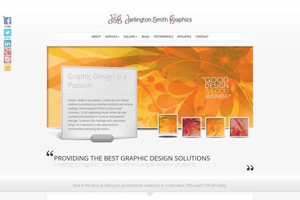 SimplePress theme site design template sample