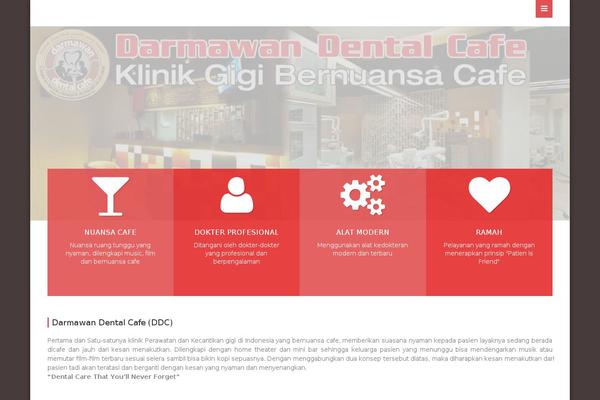 Clinico theme site design template sample