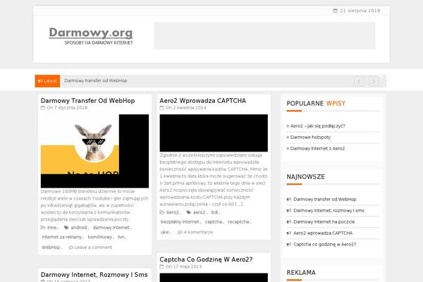 iFeature theme site design template sample