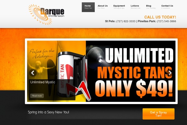 iNspiration theme site design template sample