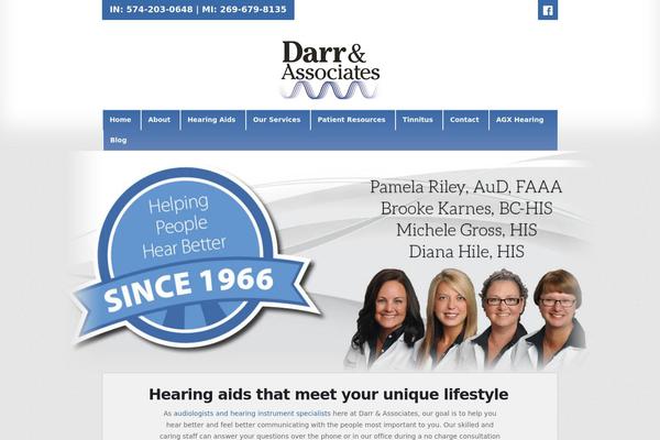 Audigy4 theme site design template sample