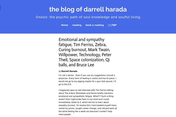 darrellharada.com site used Make