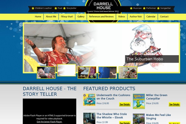 darrellhouse.com site used Darrel