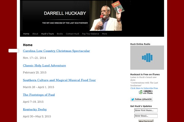 Twenty Ten theme site design template sample