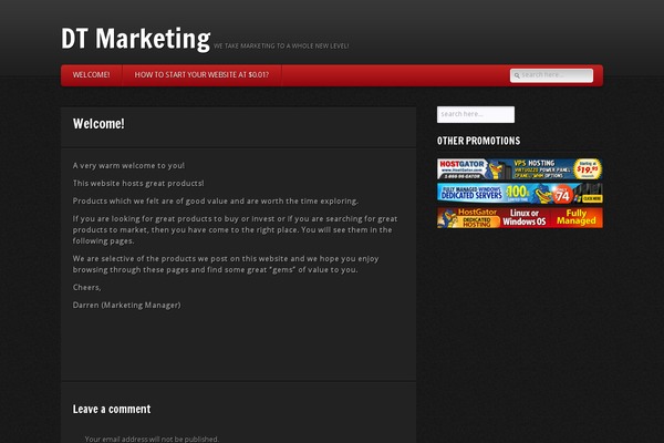 GamePress theme site design template sample