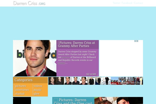 Starkers theme site design template sample