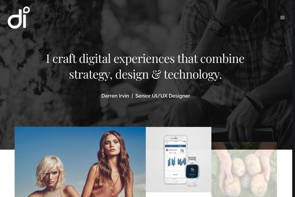 Uncode theme site design template sample