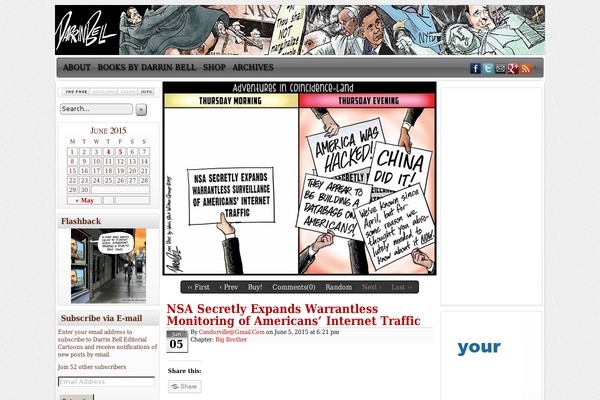 ComicPress theme site design template sample