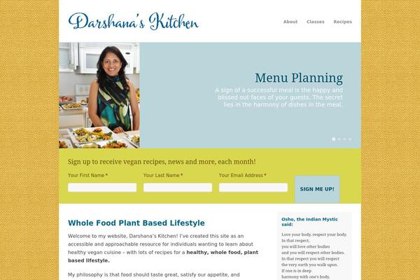 Hardy theme site design template sample
