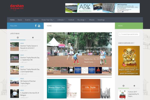Site using WP-Backgrounds Lite plugin