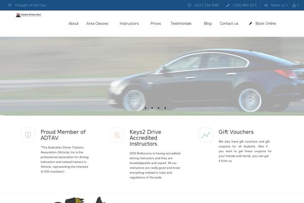 SEOWP theme site design template sample