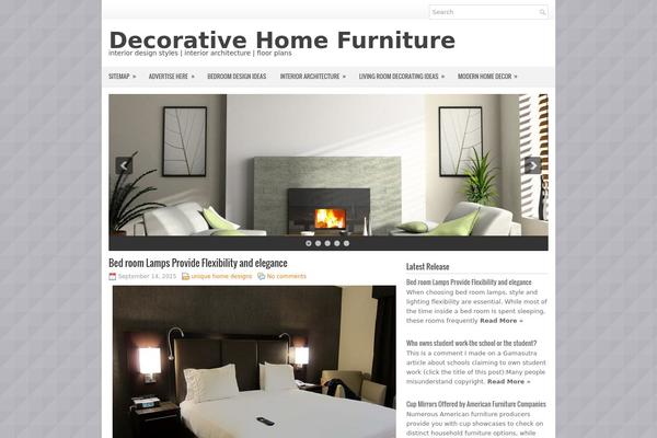 Verso theme site design template sample