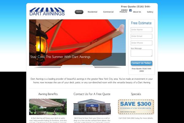 Dzonia Lite theme site design template sample