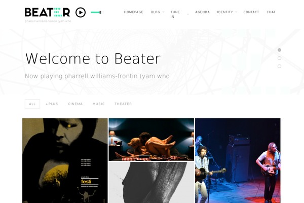 GridStack theme site design template sample