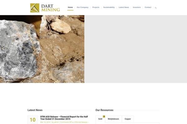 Oliver theme site design template sample