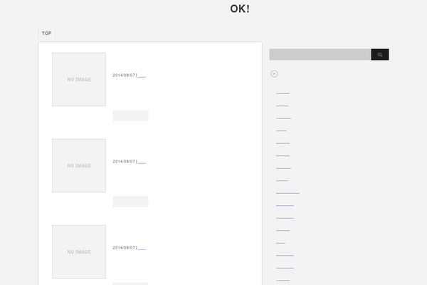 Principle theme site design template sample