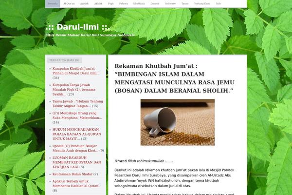 Comet theme site design template sample