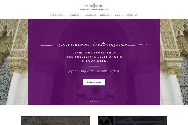 Modernize theme site design template sample