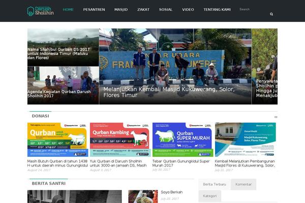 Jannah theme site design template sample