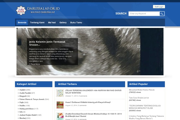 Site using Majalahpro-core plugin
