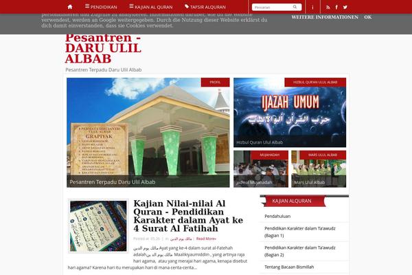 WordPlus theme site design template sample