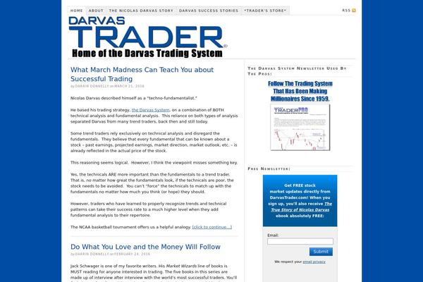 Thesis 1.8.6 theme site design template sample