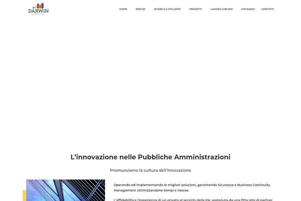Archi theme site design template sample