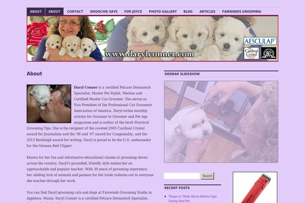 Coraline theme site design template sample