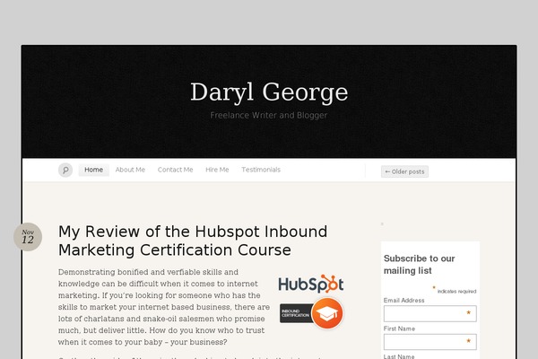Quintus theme site design template sample