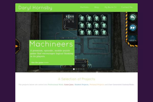 Asteria theme site design template sample