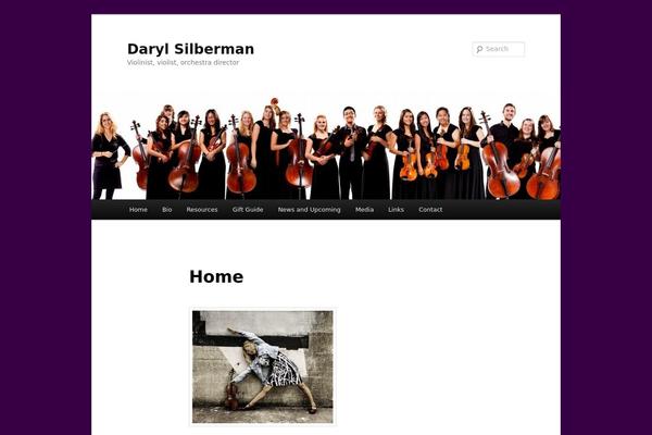 Twenty Eleven theme site design template sample
