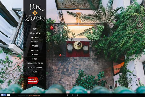 Zeus theme site design template sample