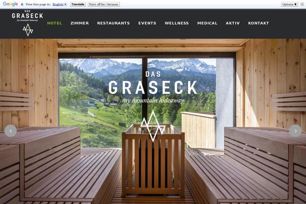 Cabin theme site design template sample