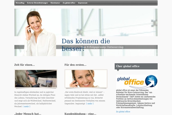 Iris theme site design template sample