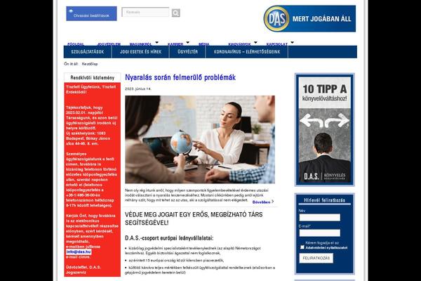 das.hu site used Das
