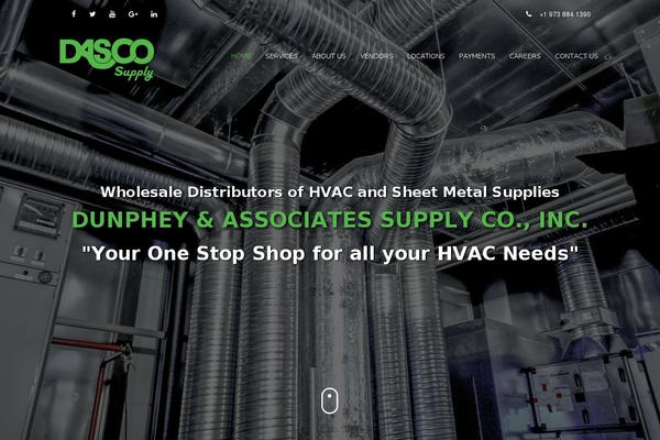 Constructo theme site design template sample