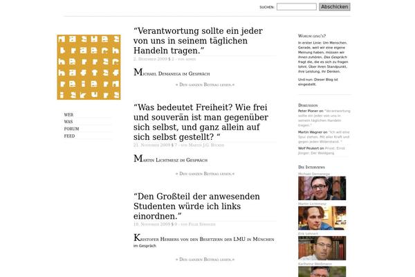 Oulipo theme site design template sample